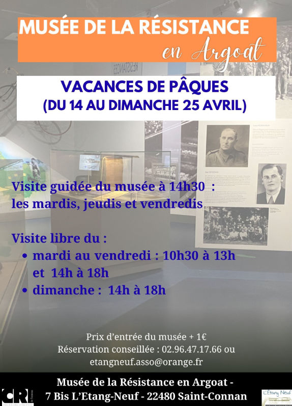 Le musée pendant les vacances de Pâques